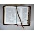 Biblia - Slovo na cestu životom, stredná, dvojfarebná hnedá, so zipsom s indexami