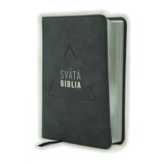Svätá Biblia - Roháček, 2020, vrecková, tmavosivá, strieborná oriezka