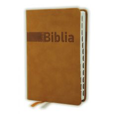 Svätá Biblia - Roháček, 2020, stredná, svetlohnedá, s indexami